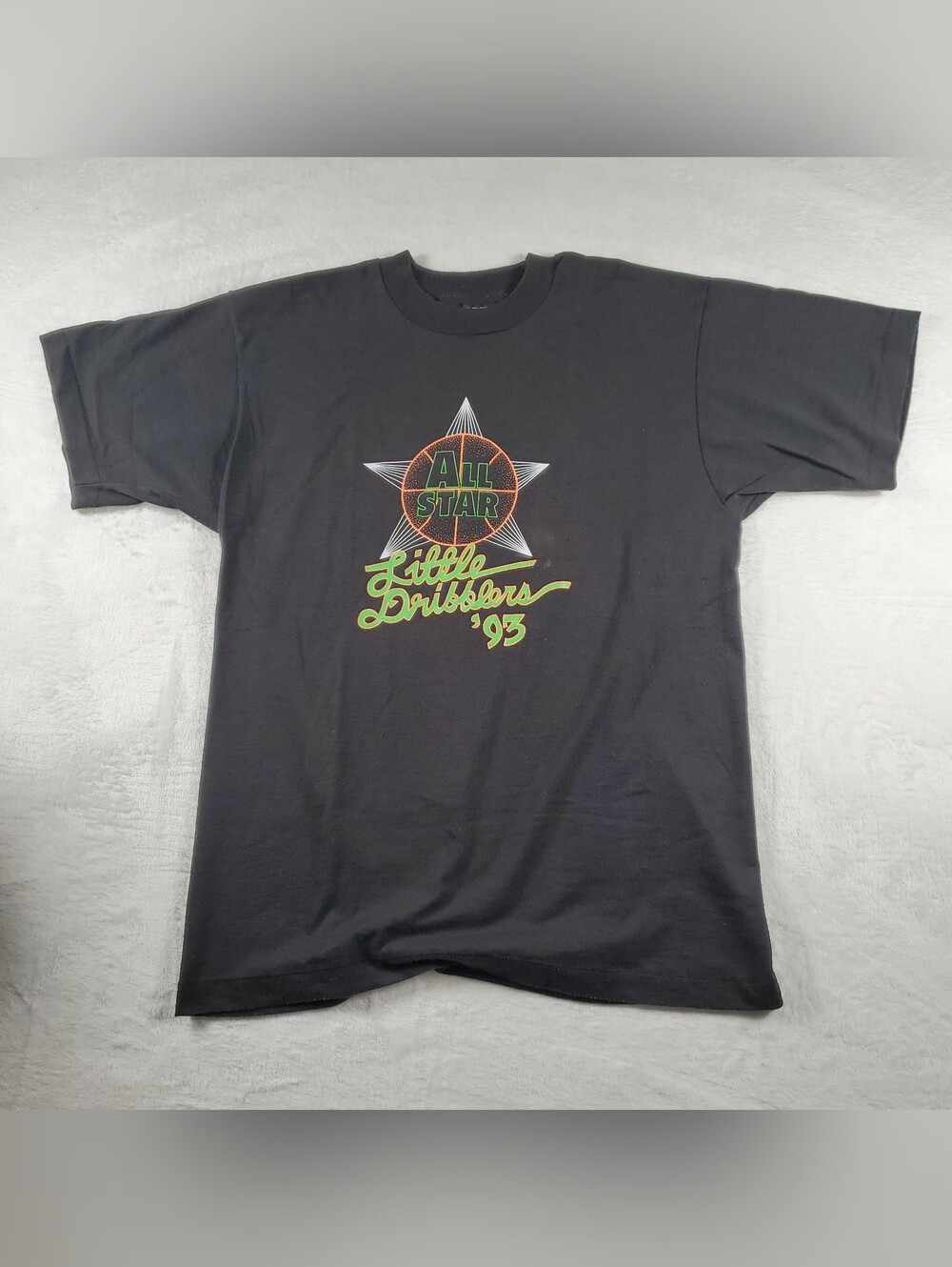 Vintage 1993 Screen Stars All Star T-shirt Made In USA Single-Stitch Medium READ